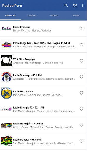 Android application Radios del Peru: Radio Perú FM screenshort
