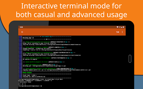 Jvdroid Pro - IDE for Java Capture d'écran