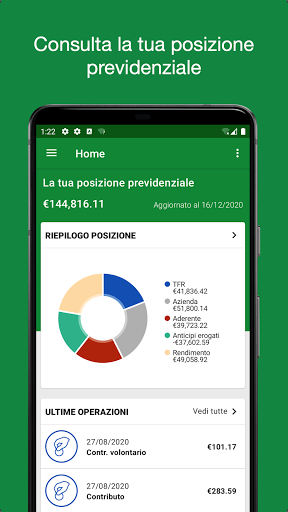 Android application Fondo Pensioni BNL screenshort