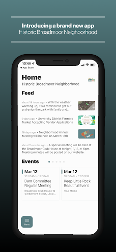 Android application Historic Broadmoor Little Rock screenshort