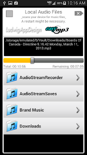 Internet Radio Recorder Pro Bildschirmfoto