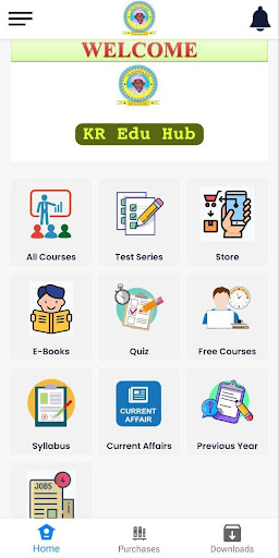 KR edu hub Screen 2