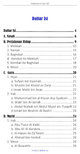 Biografi Muhammad bin Idris Screen 2