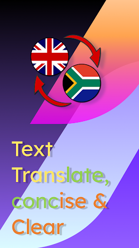 Android application English Afrikaans Translate screenshort