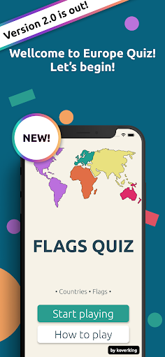 Flags Quiz:  World Geo Trivia  - Screenshot 1