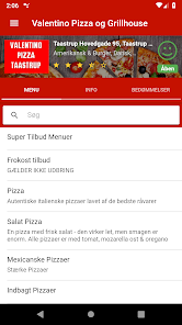 indhold Samtykke boks Valentino Pizza og Grillhouse - መተግባሪያዎች Google Play ላይ