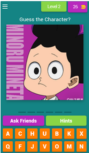 My Hero Academia Quiz Game