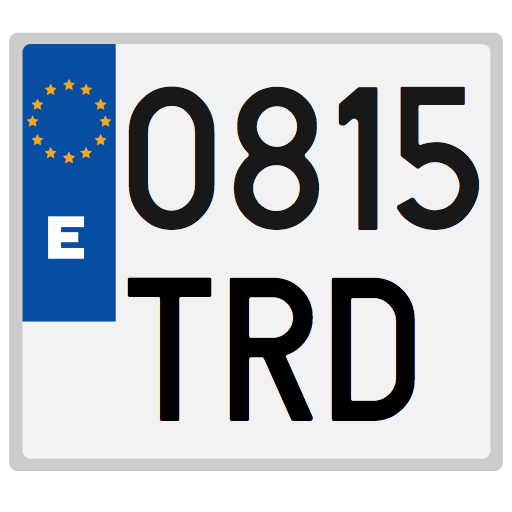 Spanish license plates - date 1.7.0 Icon