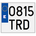 Spanish license plates - date Apk