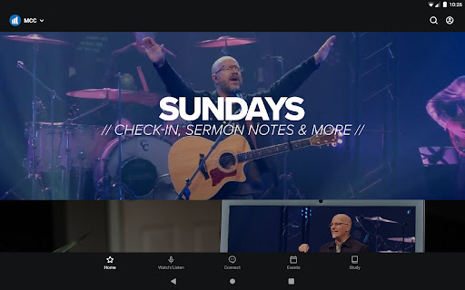 Screenshot of Maryland Community Church