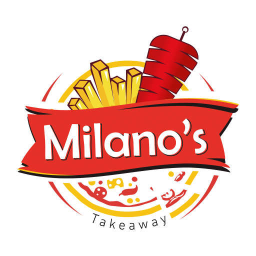 Milanos Takeaway logo