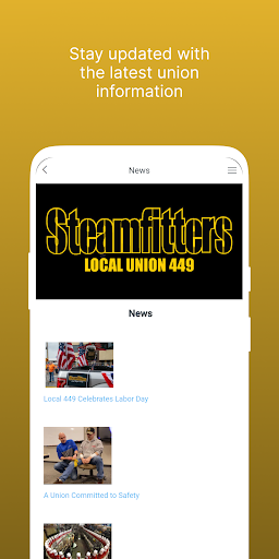 Steamfitters Local Union 449 Screen 3