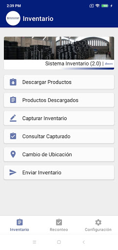 INVENTARIO SYSAVANT Screen 2