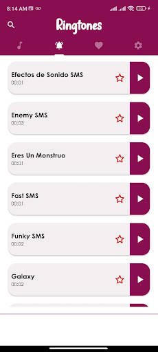Anime Ringtones Notifications Screen 3