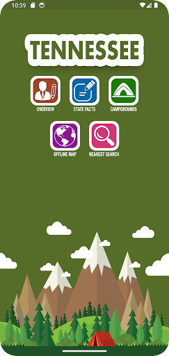 Tennessee State Campgrounds Screen 2