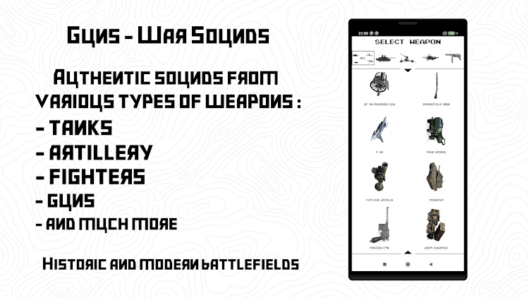 Guns - War Sounds - 1.2 - (Android)