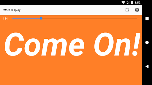 Word Display