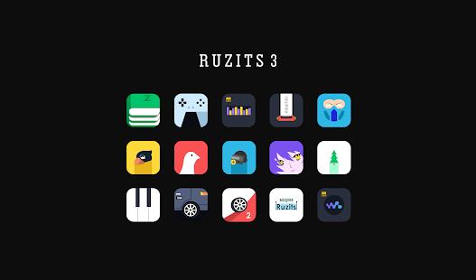 Ruzits 3 Icon Pack Capture d'écran