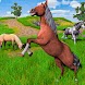 Wild horse family simulator 3D