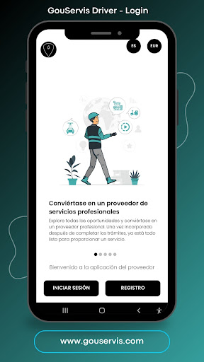 GouServis Provider / Driver Screen 2