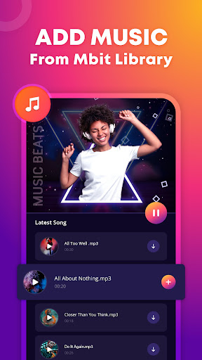 MBit Music - Video Maker Screen 3