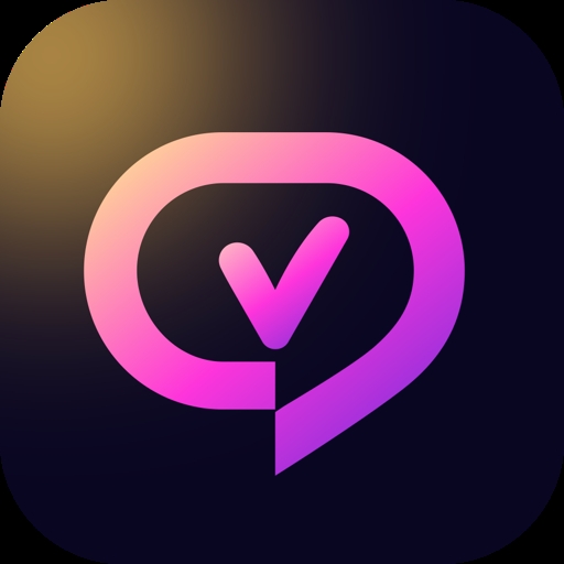 V交友 logo