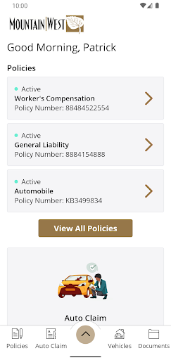 Mountain West Insurance Screen 2