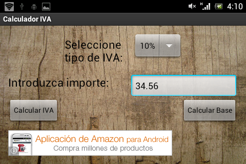 Calculador IVA