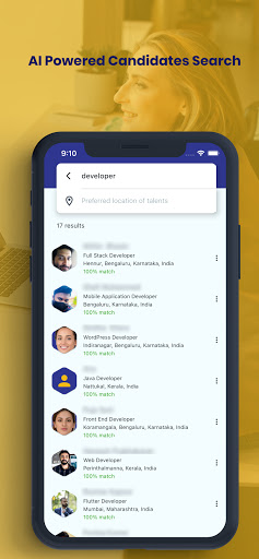 Gigmix Job Recruitment Tool Screen 3