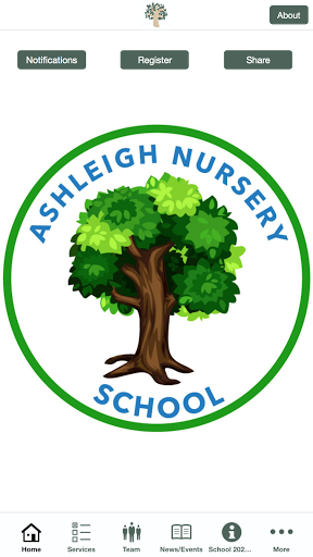 Android application Ashleigh Nursery School screenshort