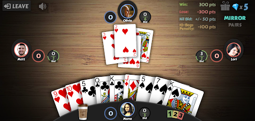 Android application Spades - Offline Card Games screenshort