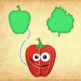 Solve Food Puzzle For Preschool Toddlers icon