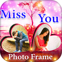 I Miss You Dual Photo Frame