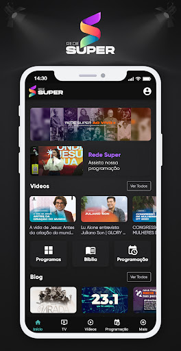 Android application Rede Super screenshort