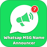 WhatsAp Message Announcer icon