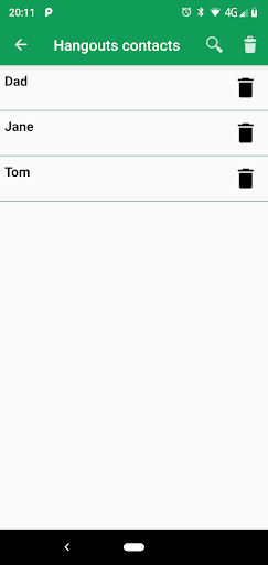 Talk meeting messages Screen 3