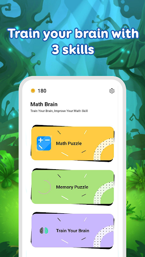 Android application Maths Brain - Math Crossover screenshort