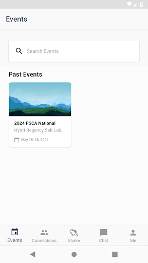 Screenshot of PSCA National Conference