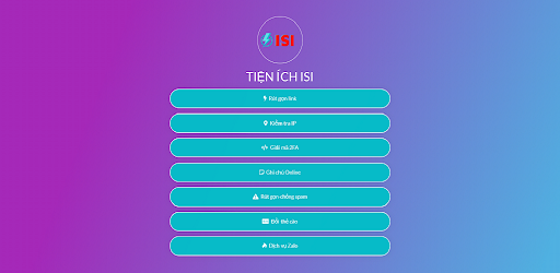 Tiện ích isi - Tiện tích tổng hợp