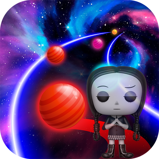 Addams Family Rolling Ball EDM logo