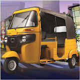 tuk tuk auto city rickshaw icon