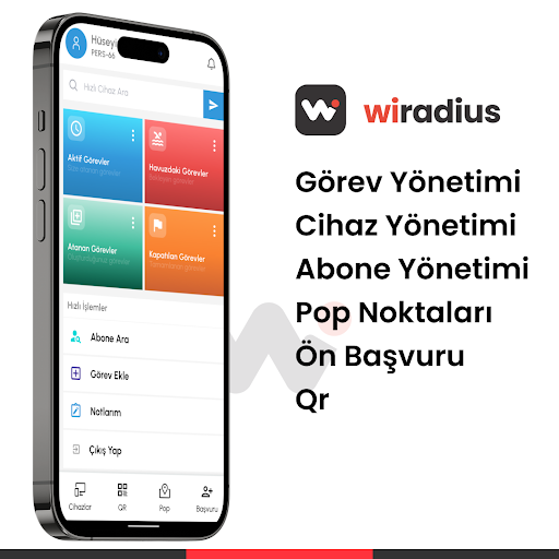 Android application WiRadius Crm screenshort