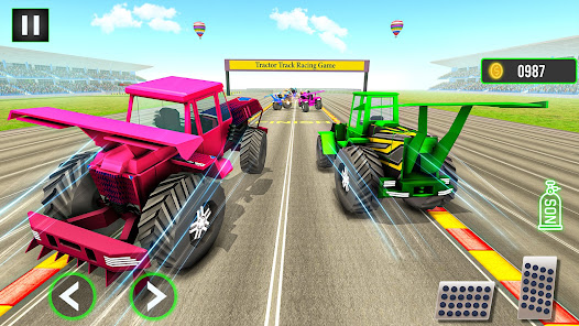 Tractor Racing Games: Tractor Game 2021  screenshots 5