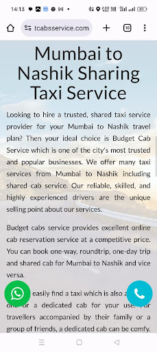 Nextgen budgetcabs services Screen 3