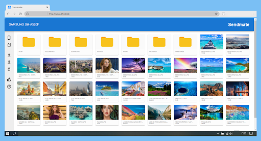 Android application Sendmate - FILES SHARING screenshort