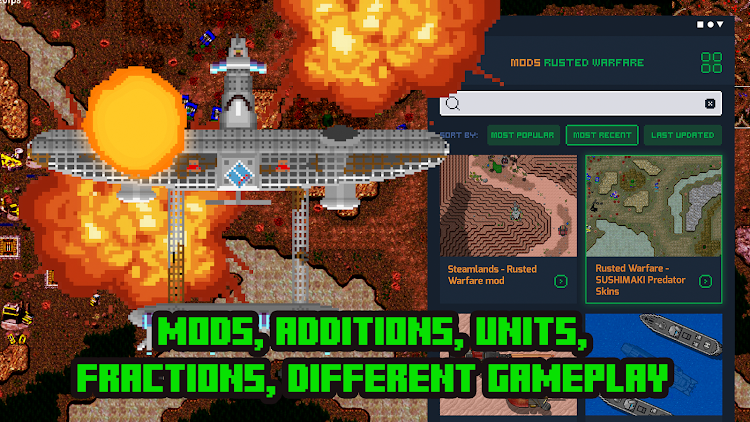 Mods for Rusted Warfare - 1.7 - (Android)