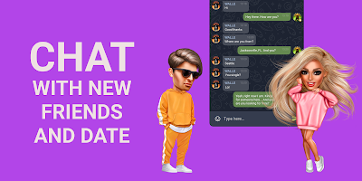 screenshot of Galachat: Avatars & Chat Rooms