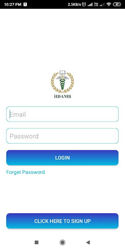 Android application HDAMB screenshort