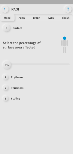 Dermatology Scores Screen 2