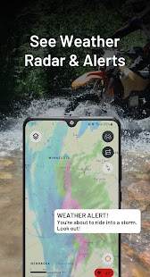 REVER Motorrad GPS & Straßen Bildschirmfoto